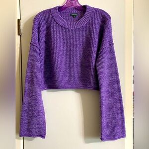 Wild Fable Purple Crew Neck Sweater size large